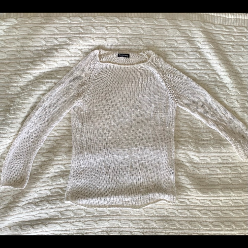 White sweater in XS/S (American Apparel)